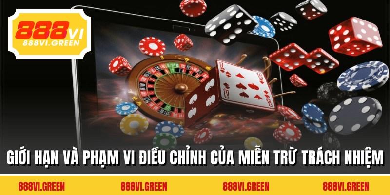 Giới hạn và phạm vi điều chỉnh của miễn trừ trách nhiệm